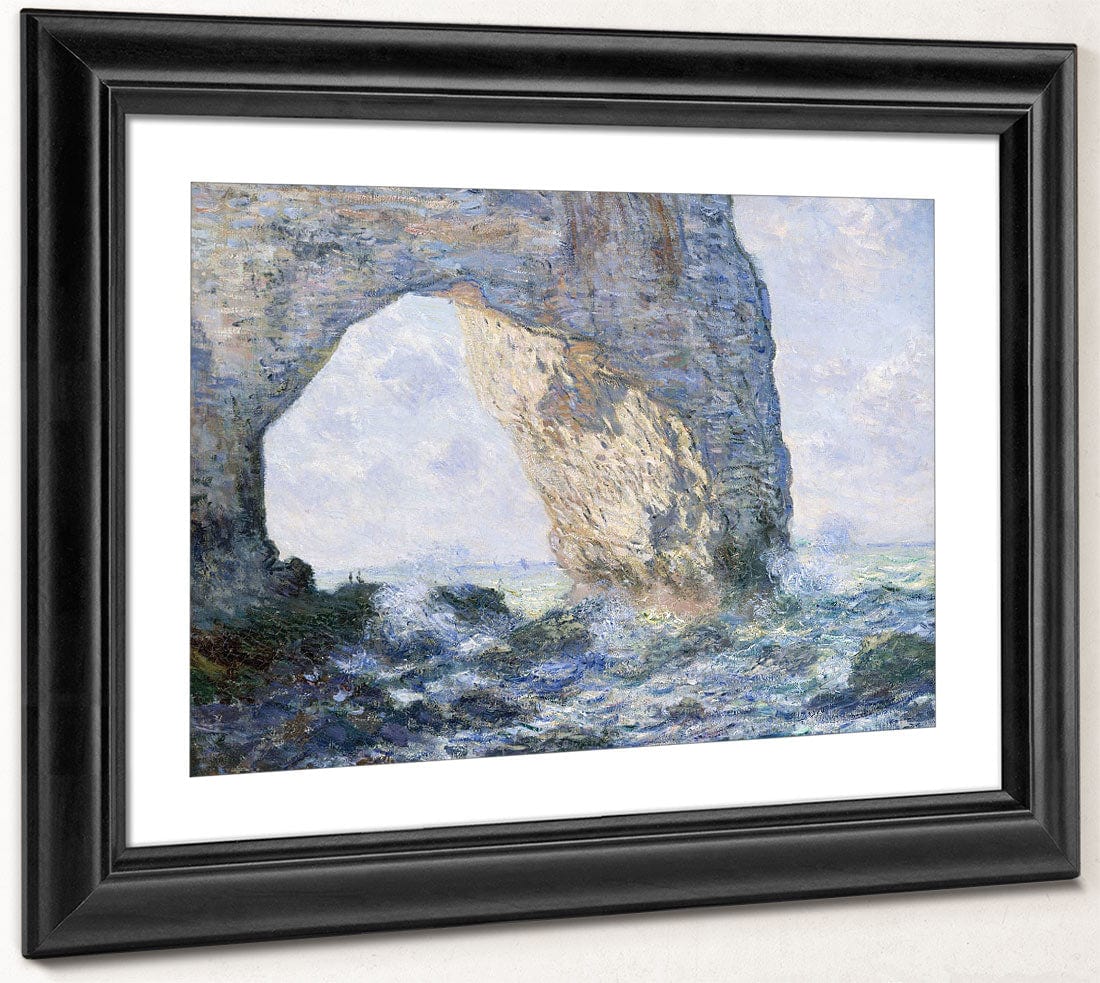 The Manneporte (Etretat) By Claude Monet - Image 2