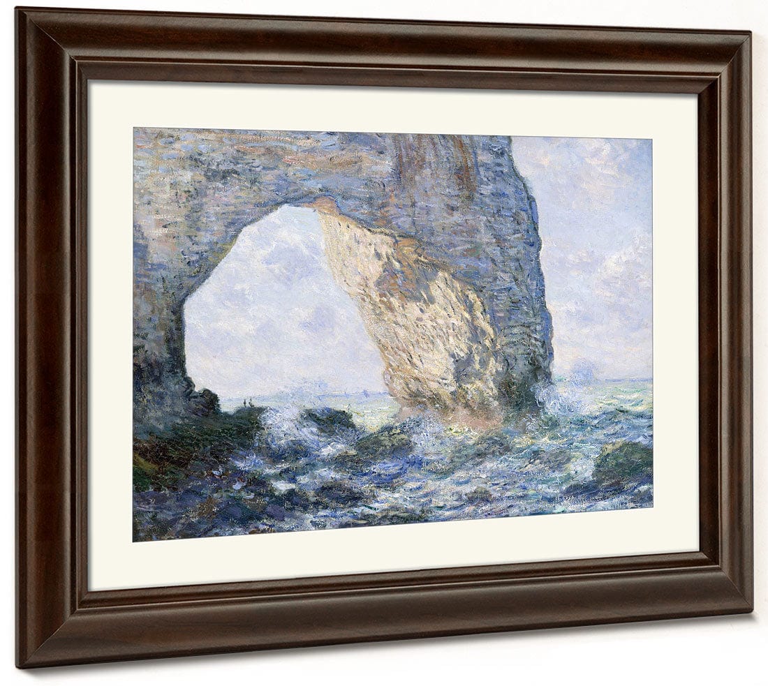 The Manneporte (Etretat) By Claude Monet - Image 3