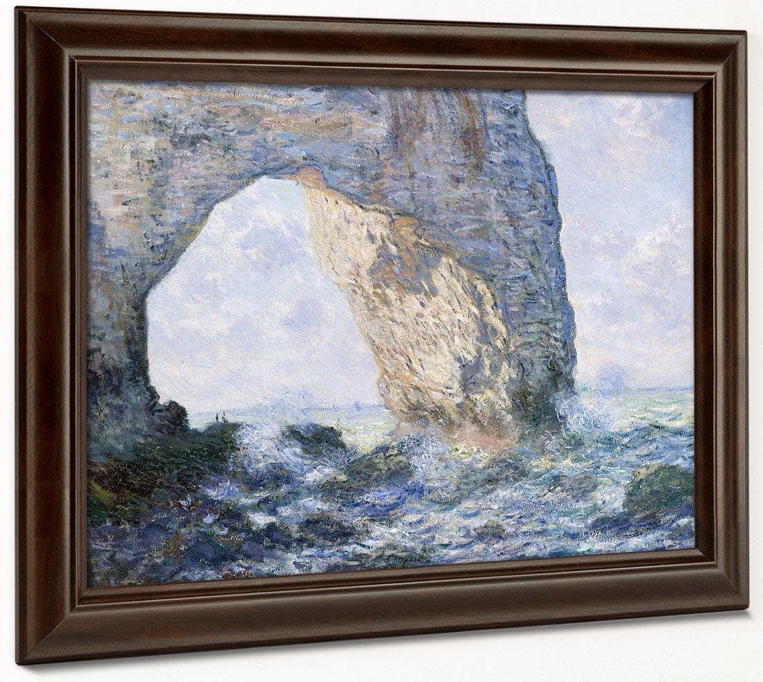 The Manneporte (Etretat) By Claude Monet - Image 4