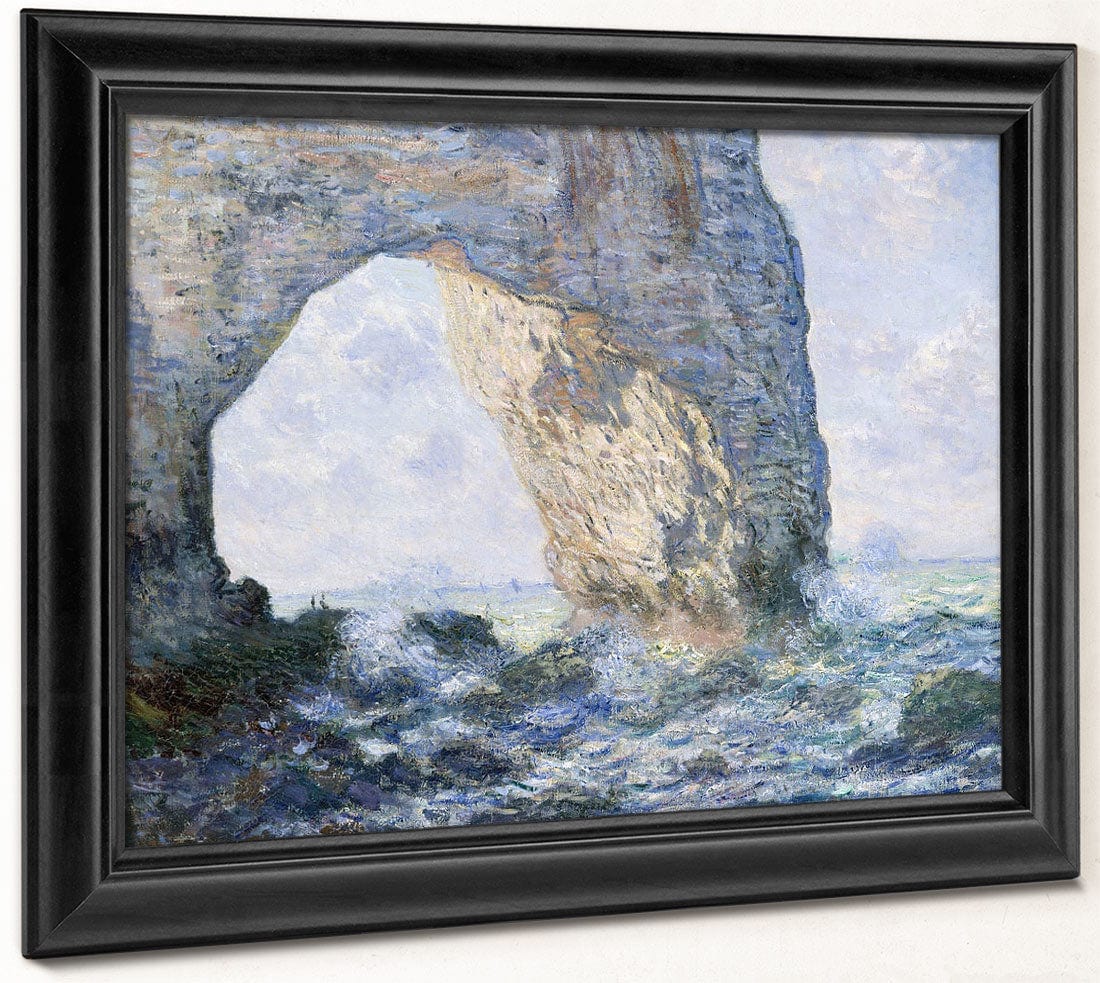 The Manneporte (Etretat) By Claude Monet - Image 6