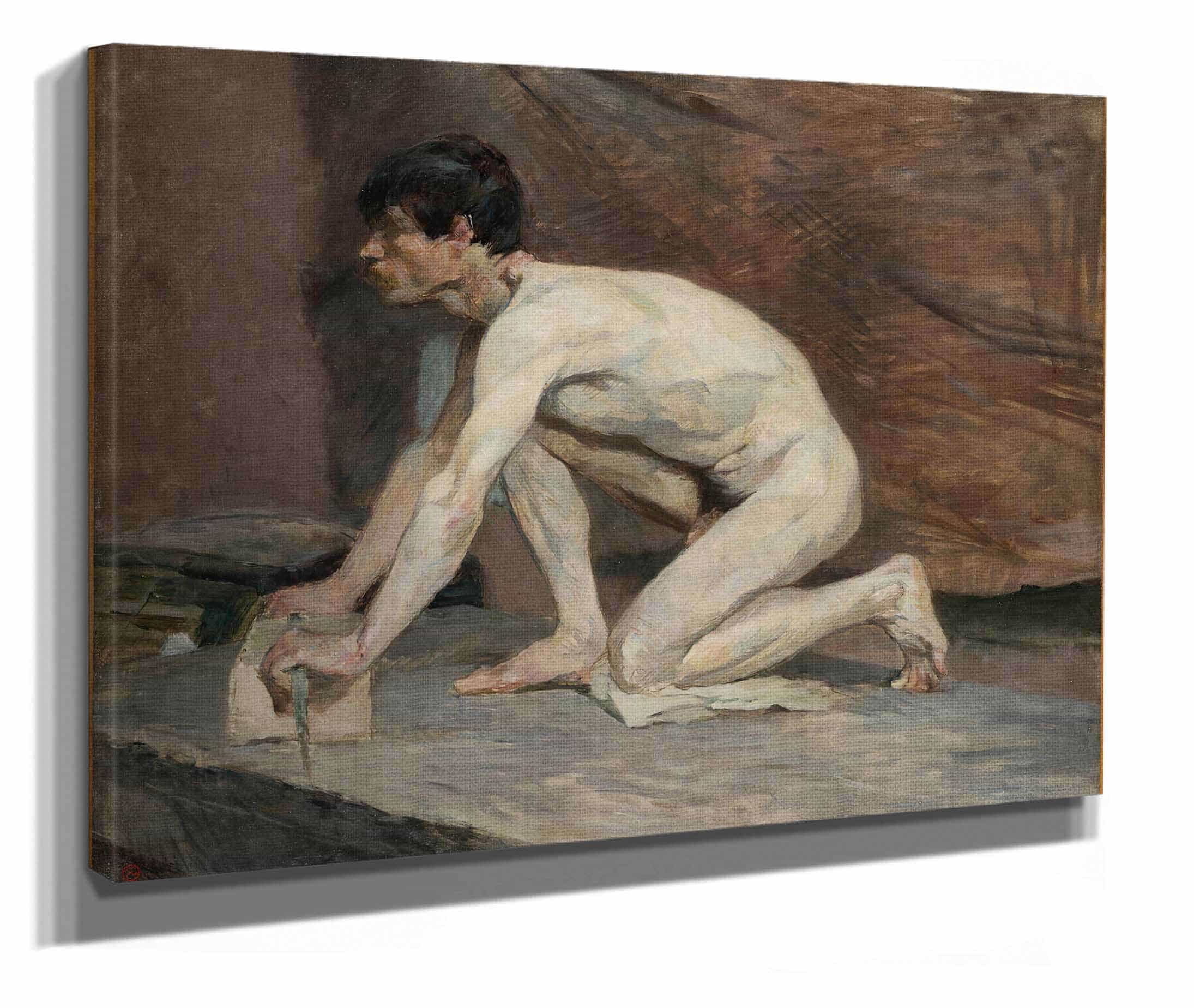 The Marble Polisher by Henri De Toulouse Lautrec