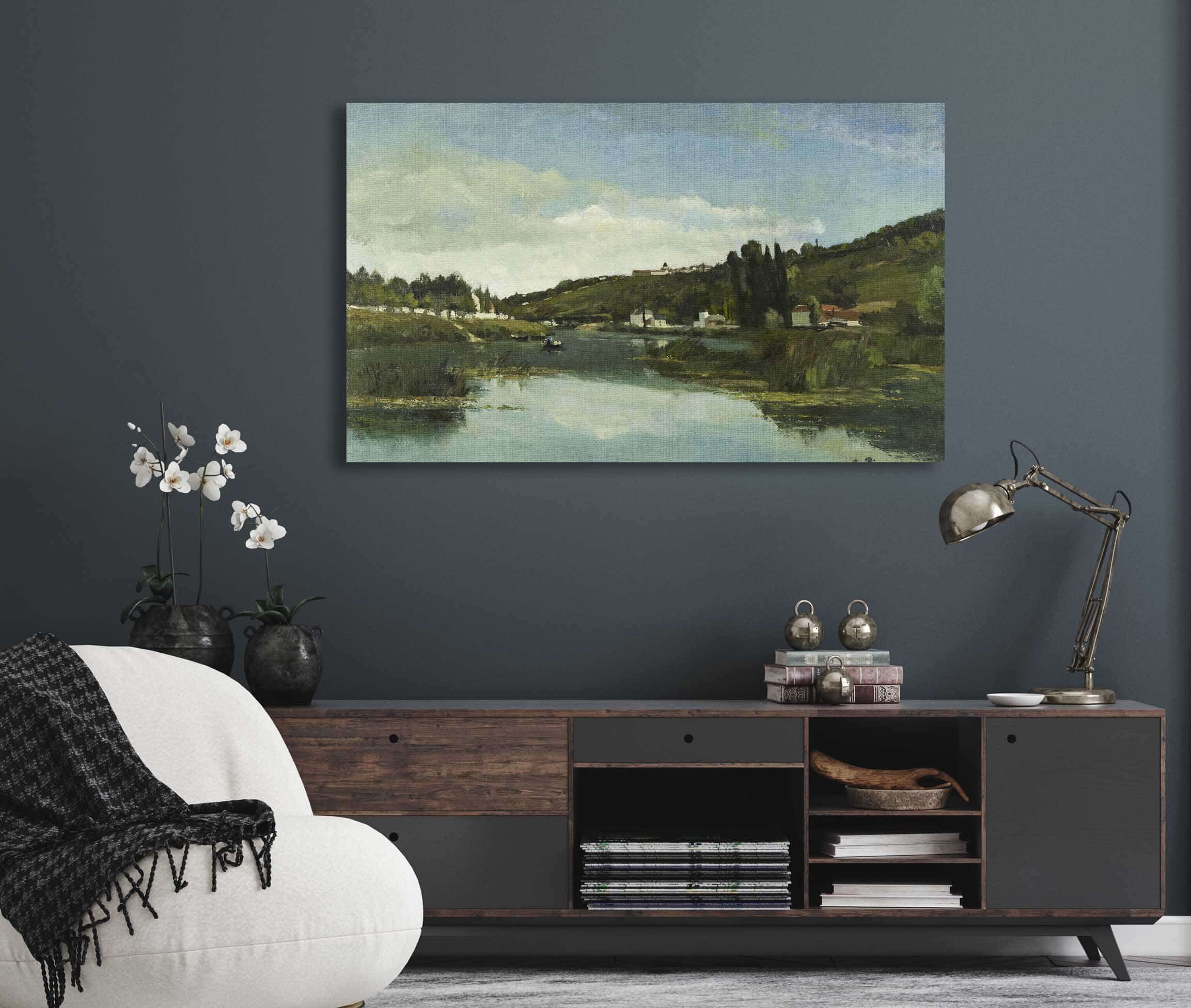 The Marne At Chennevieres by Camille Pissarro - Image 5
