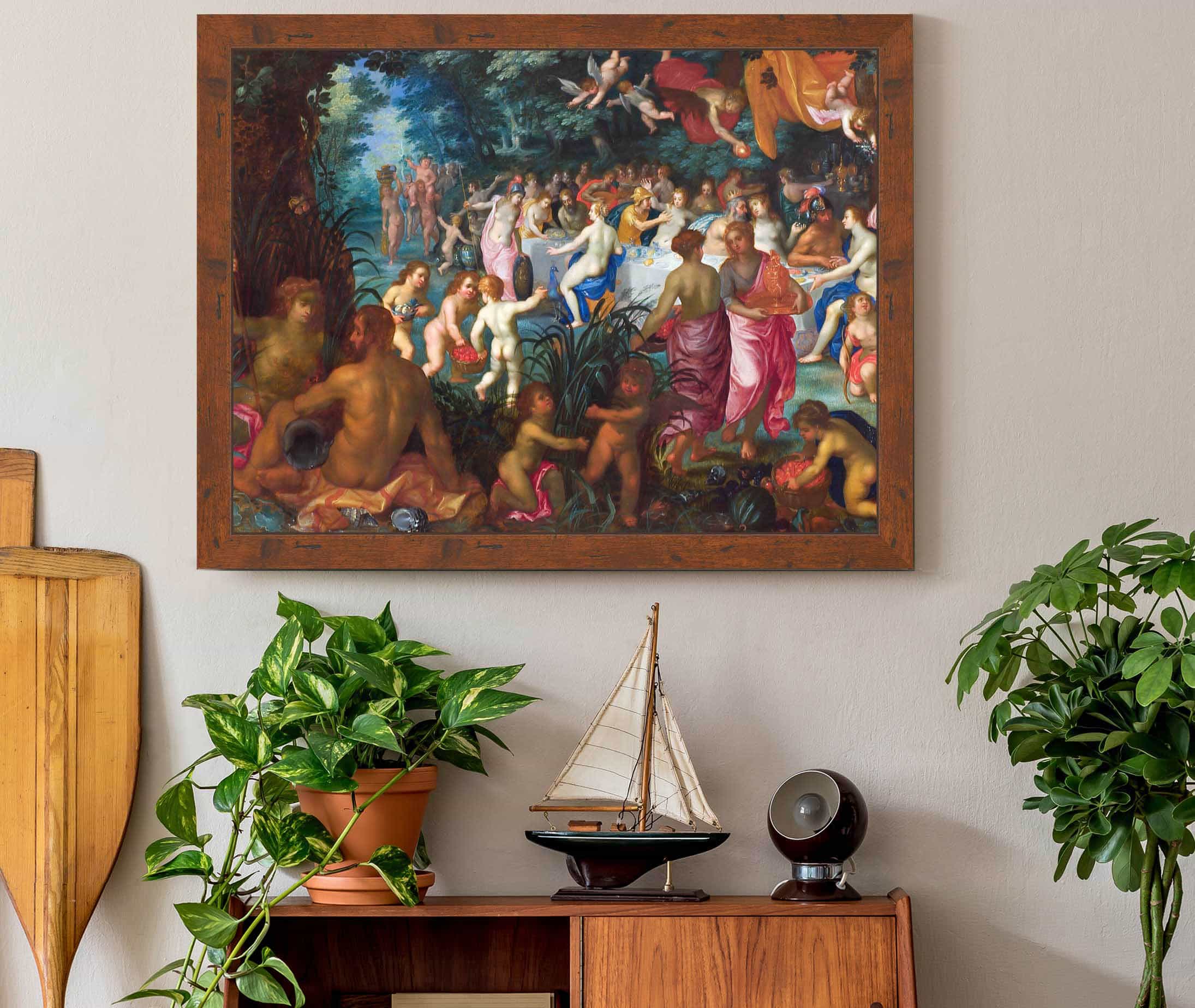 The Marriage Of Peleus And Thetis by Jan Brueghel The Elder - Image 3