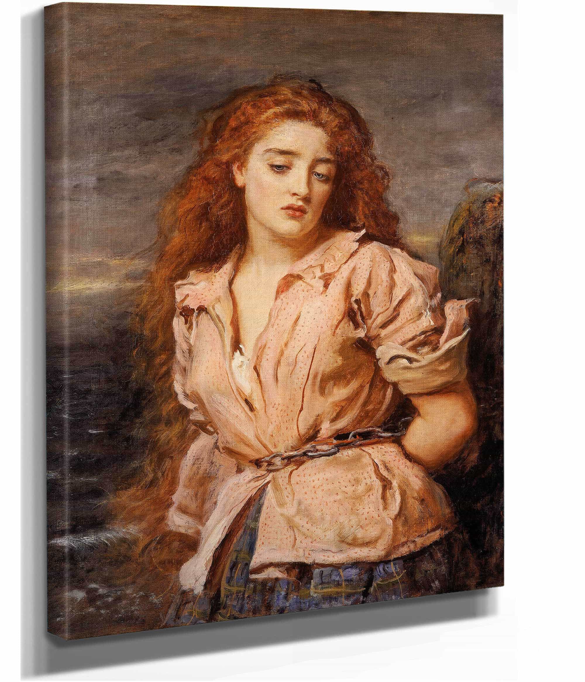 The Martyr Of The Solway About by Sir John Everett Millais - Image 2