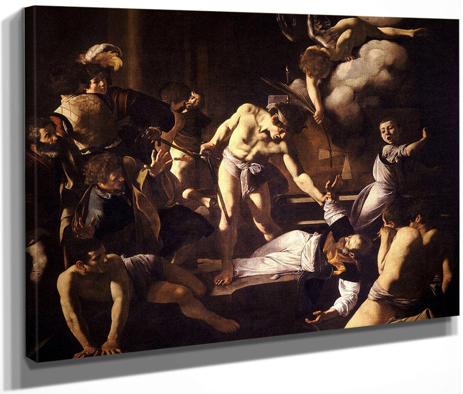 The Martyrdom Of Saint Matthew By Caravaggio