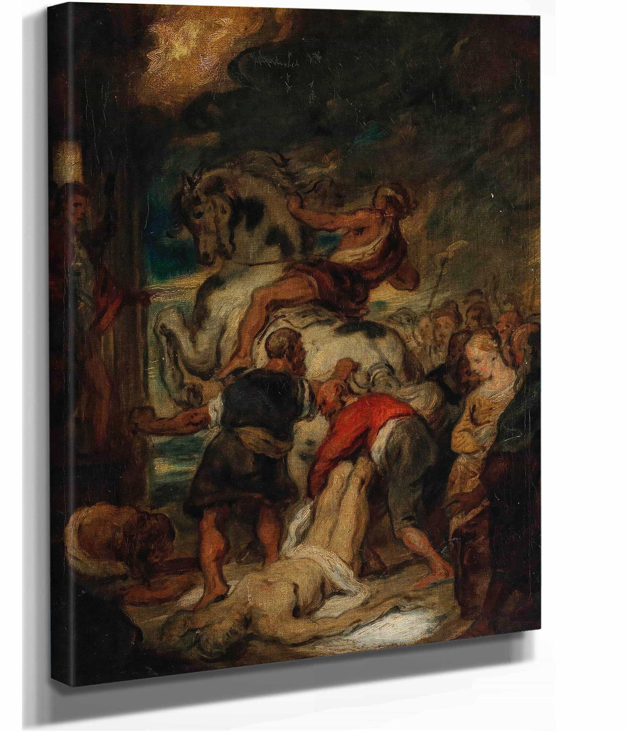 The Martyrdom Of St Hippolytus by Hans Canon - Image 2