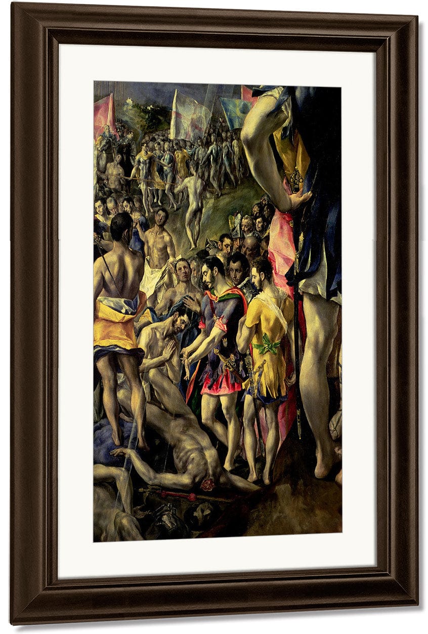 The Martyrdom Of St. Maurice By El Greco - Image 4