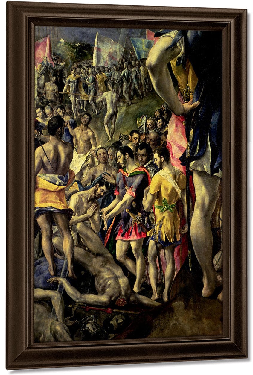 The Martyrdom Of St. Maurice By El Greco - Image 5