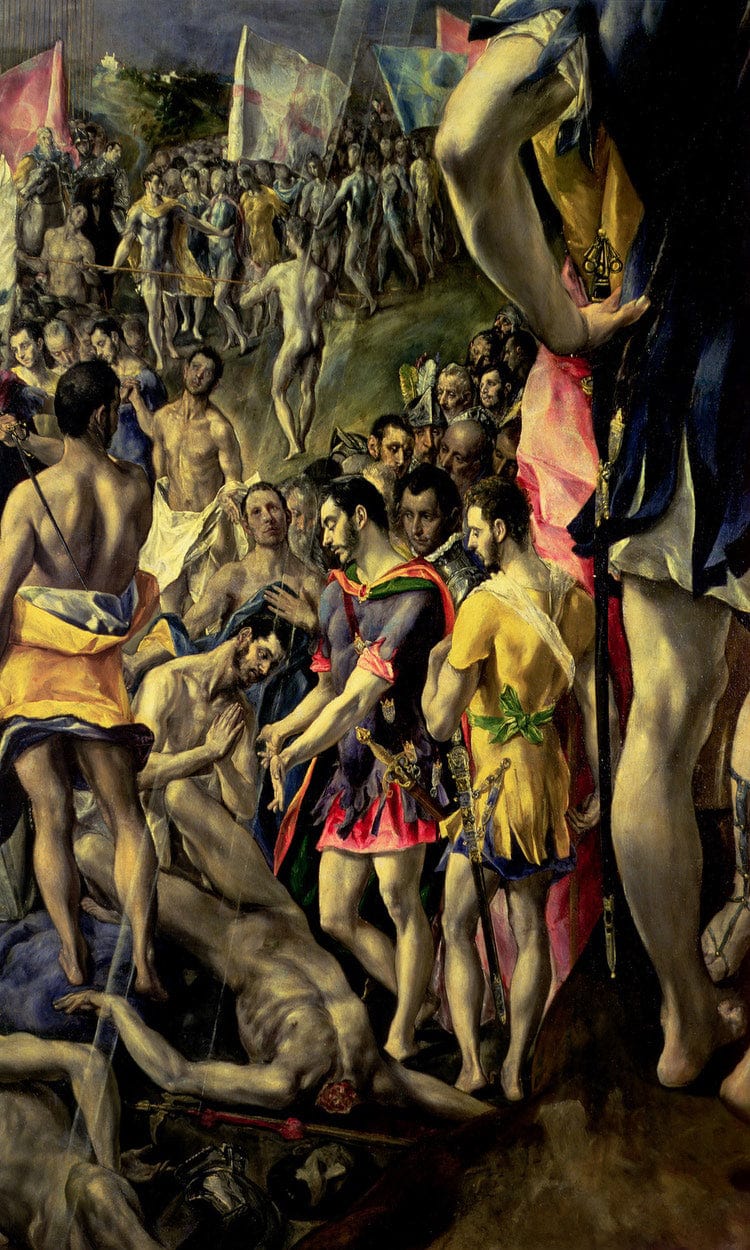 The Martyrdom Of St. Maurice By El Greco - Image 6