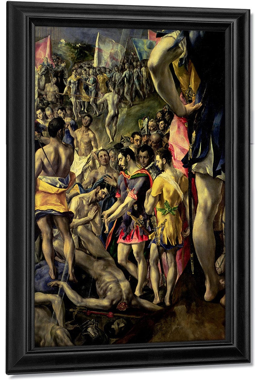 The Martyrdom Of St. Maurice By El Greco - Image 7