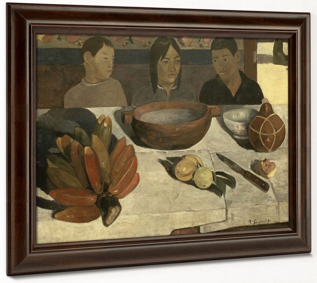 The Meal (The Bananas) By Paul Gauguin - Image 4
