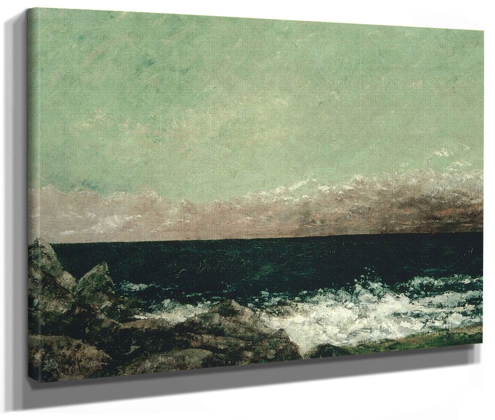 The Mediterranean By Jean Desire Gustave Courbet