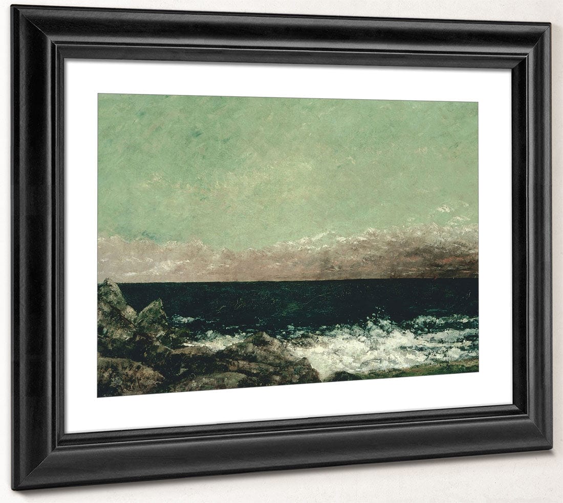 The Mediterranean By Jean Desire Gustave Courbet - Image 4