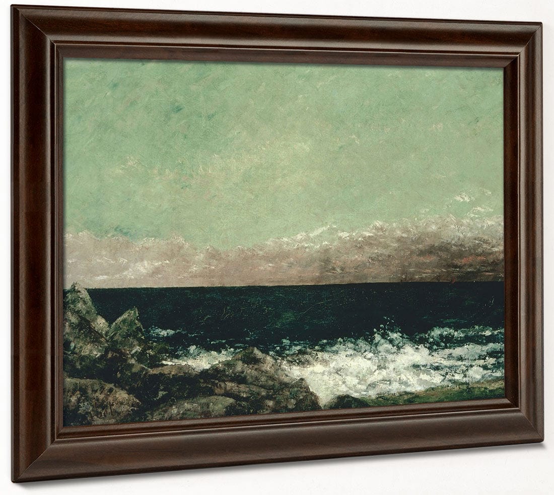 The Mediterranean By Jean Desire Gustave Courbet - Image 6
