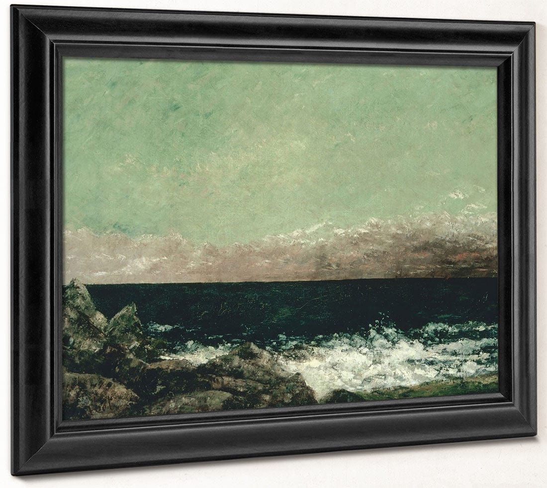 The Mediterranean By Jean Desire Gustave Courbet - Image 8