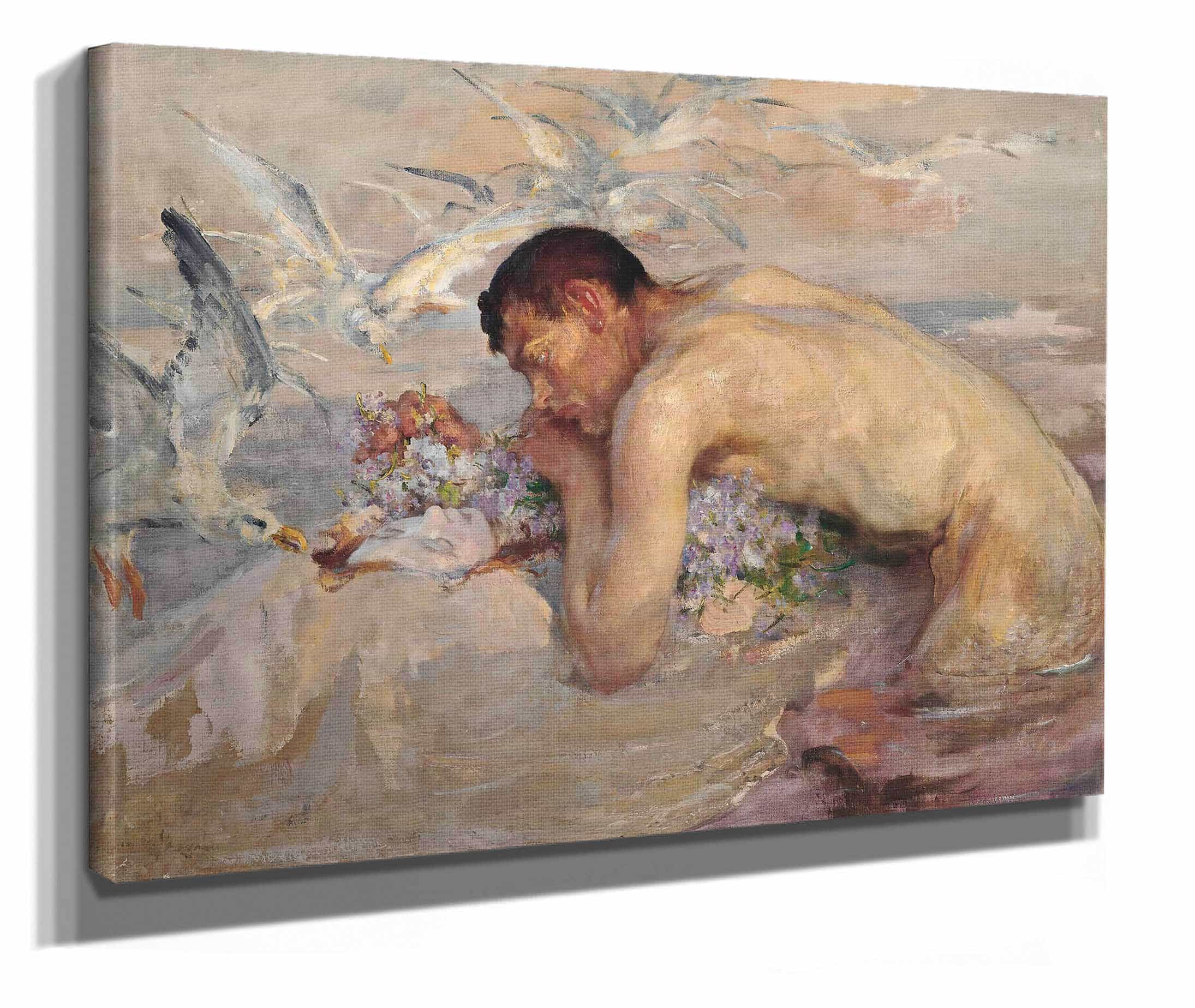 The Merman And The Maid by James Jebusa Shannon - Image 2