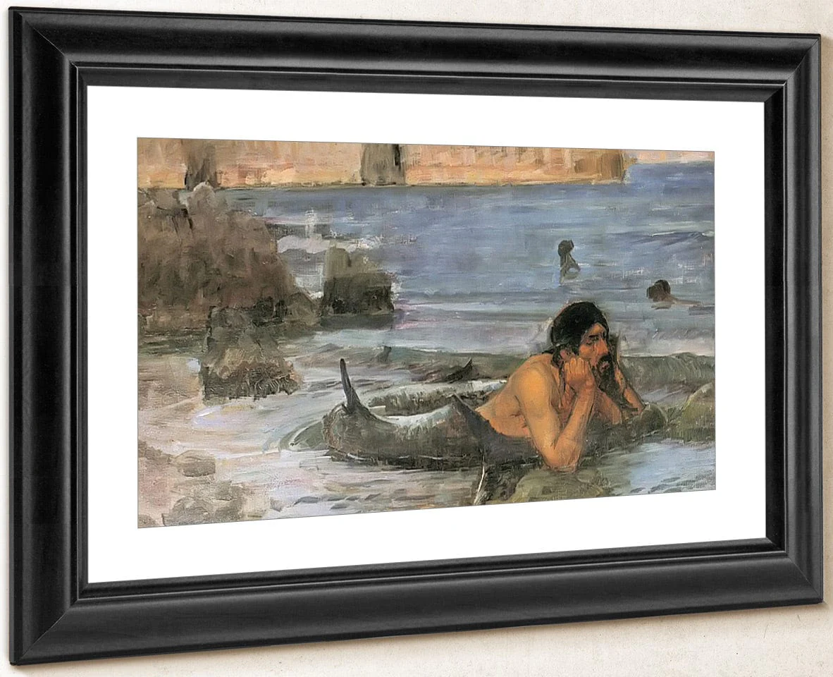 The Merman By John Waterhouse - Image 4