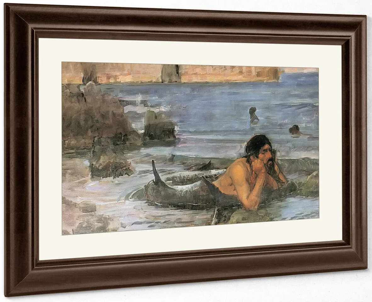 The Merman By John Waterhouse - Image 5