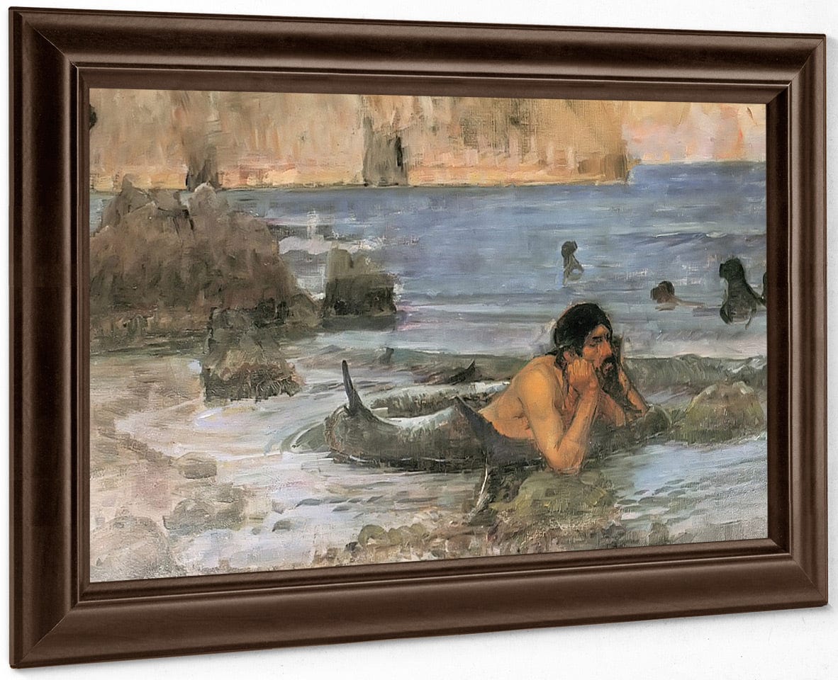 The Merman By John Waterhouse - Image 6