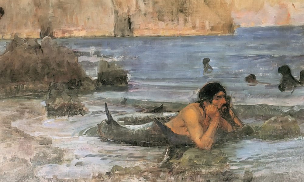 The Merman By John Waterhouse - Image 7