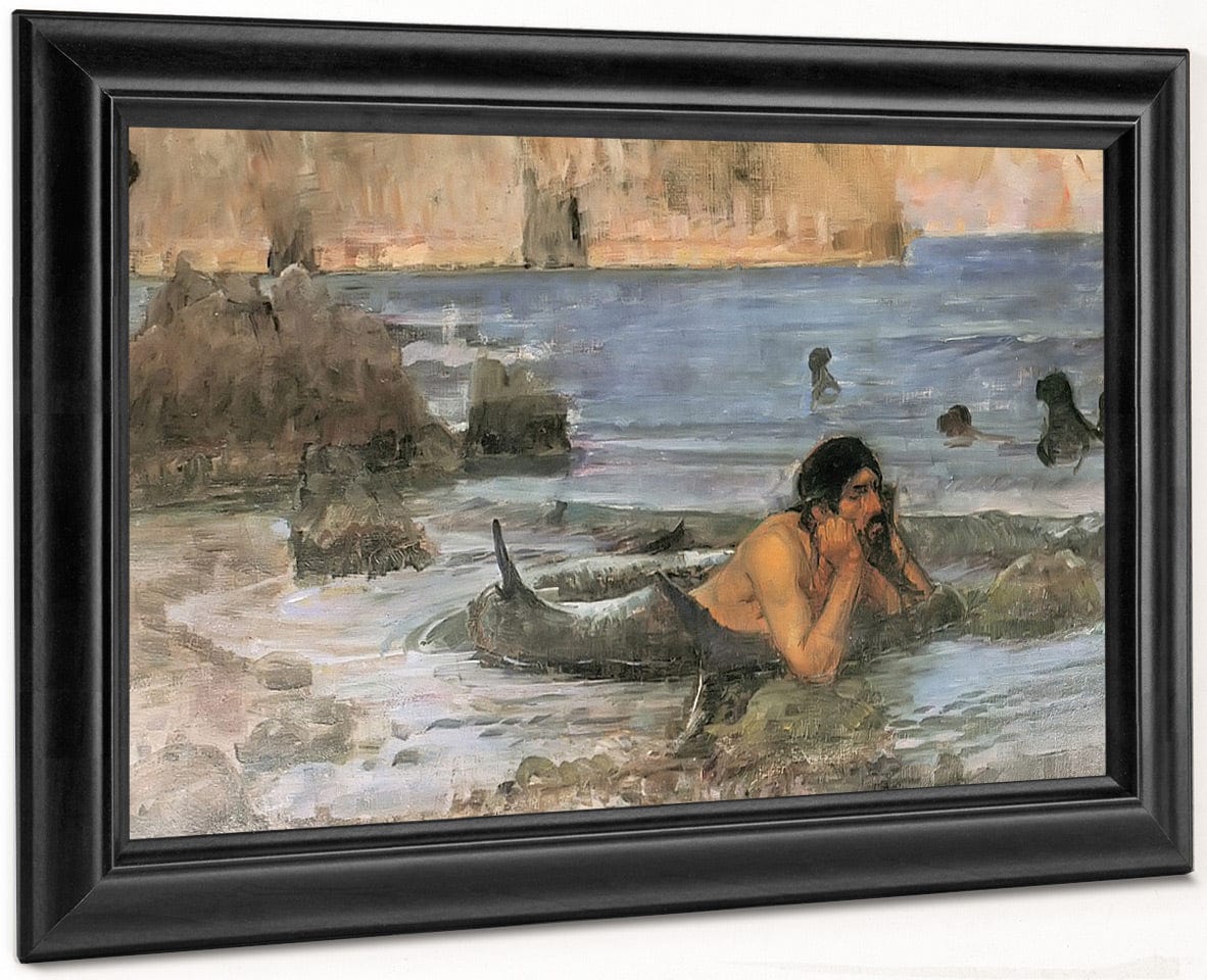 The Merman By John Waterhouse - Image 8
