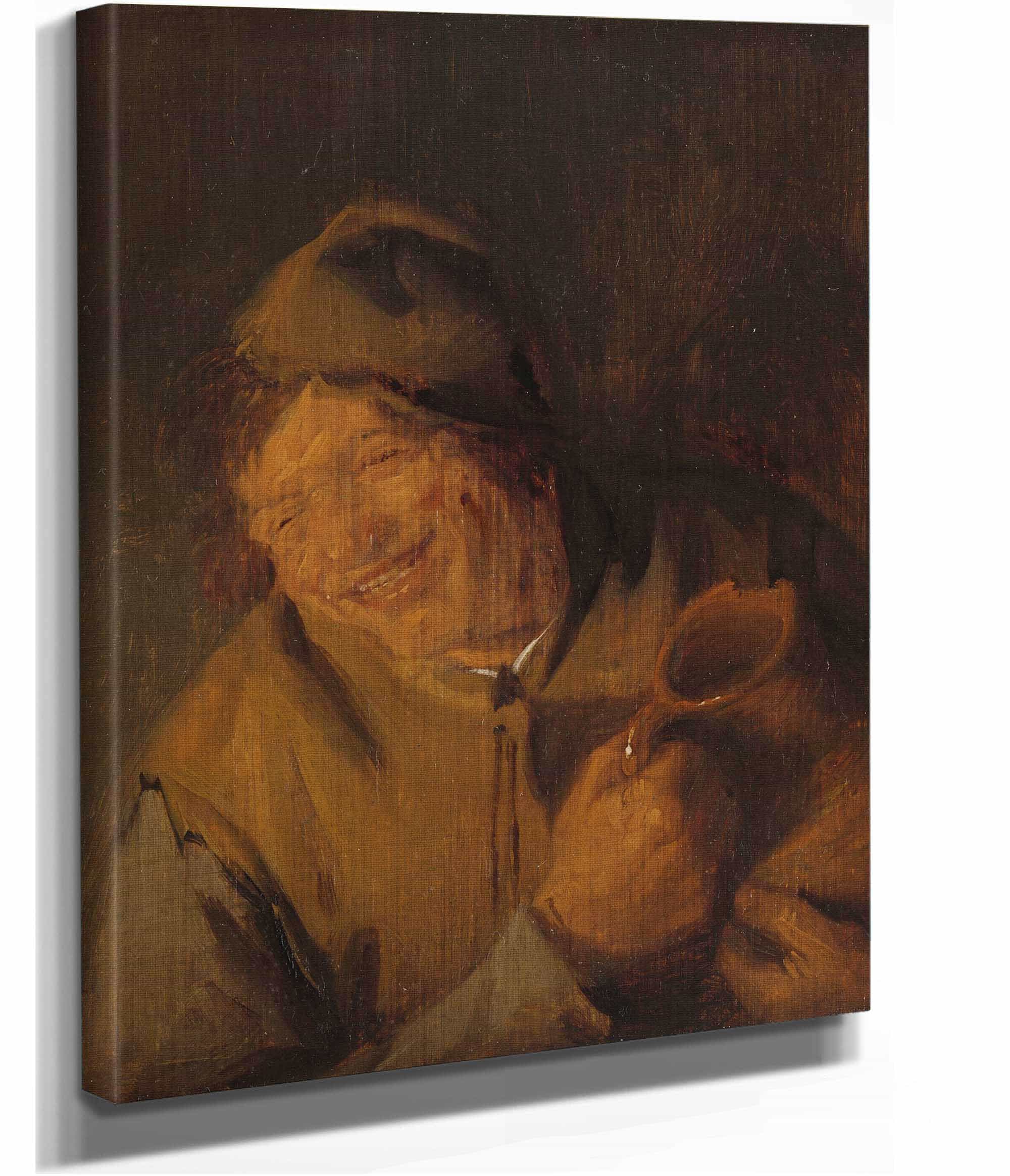 The Merry Peasant by Adriaen Van Ostade - Image 2