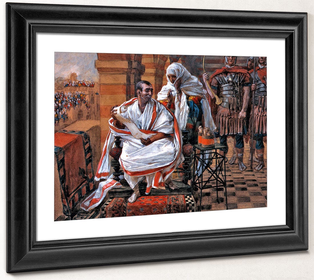 The Message Of Pilate's Wife By James Tissot - Image 2
