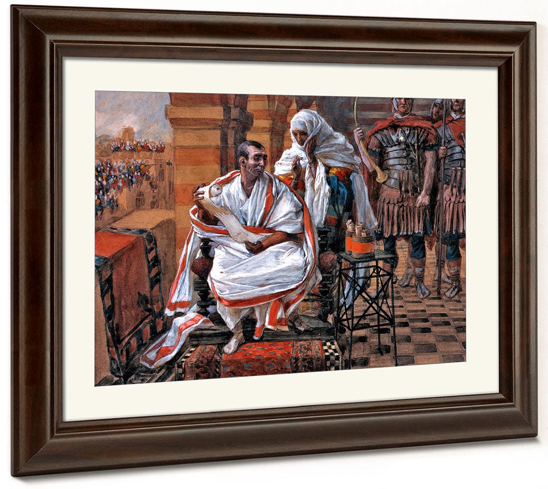 The Message Of Pilate's Wife By James Tissot - Image 3