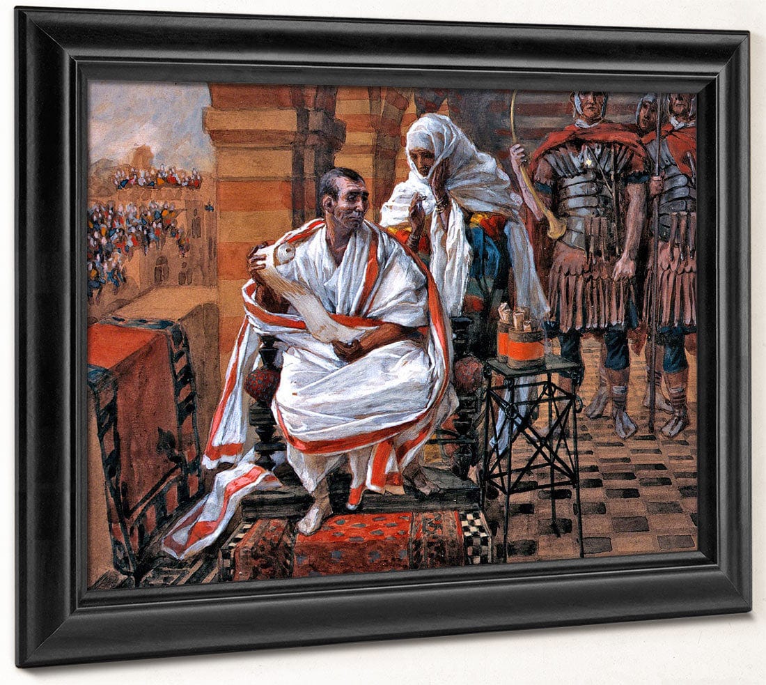 The Message Of Pilate's Wife By James Tissot - Image 6
