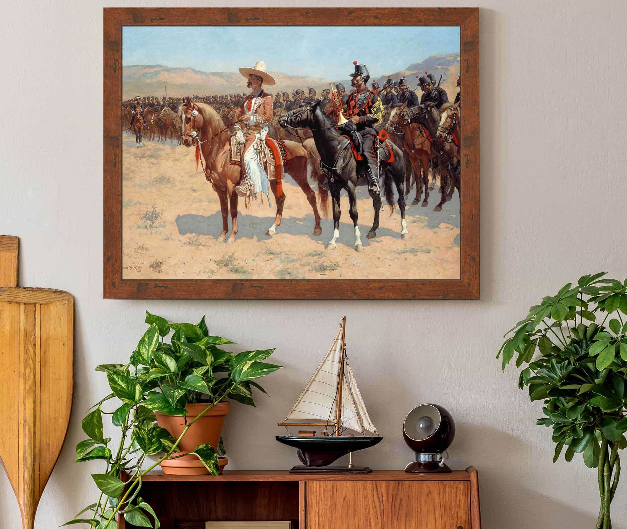 The Mexican Major by Frederic Remington - Image 3