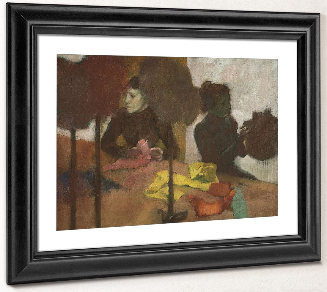 The Milliners By Edgar Degas - Image 4