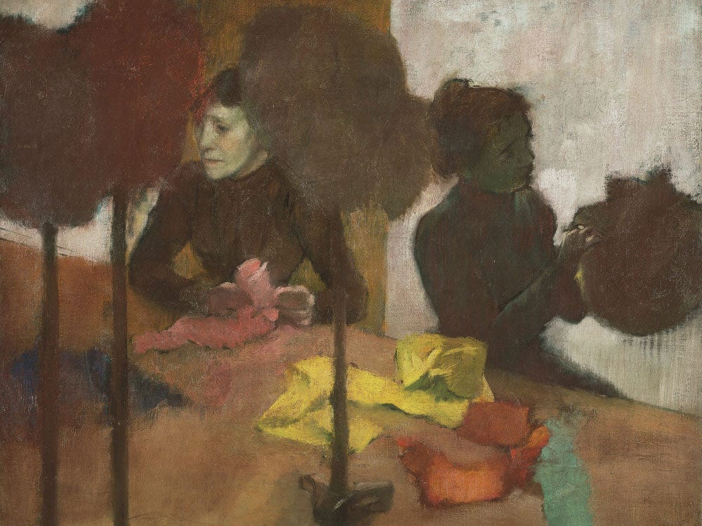 The Milliners By Edgar Degas - Image 7