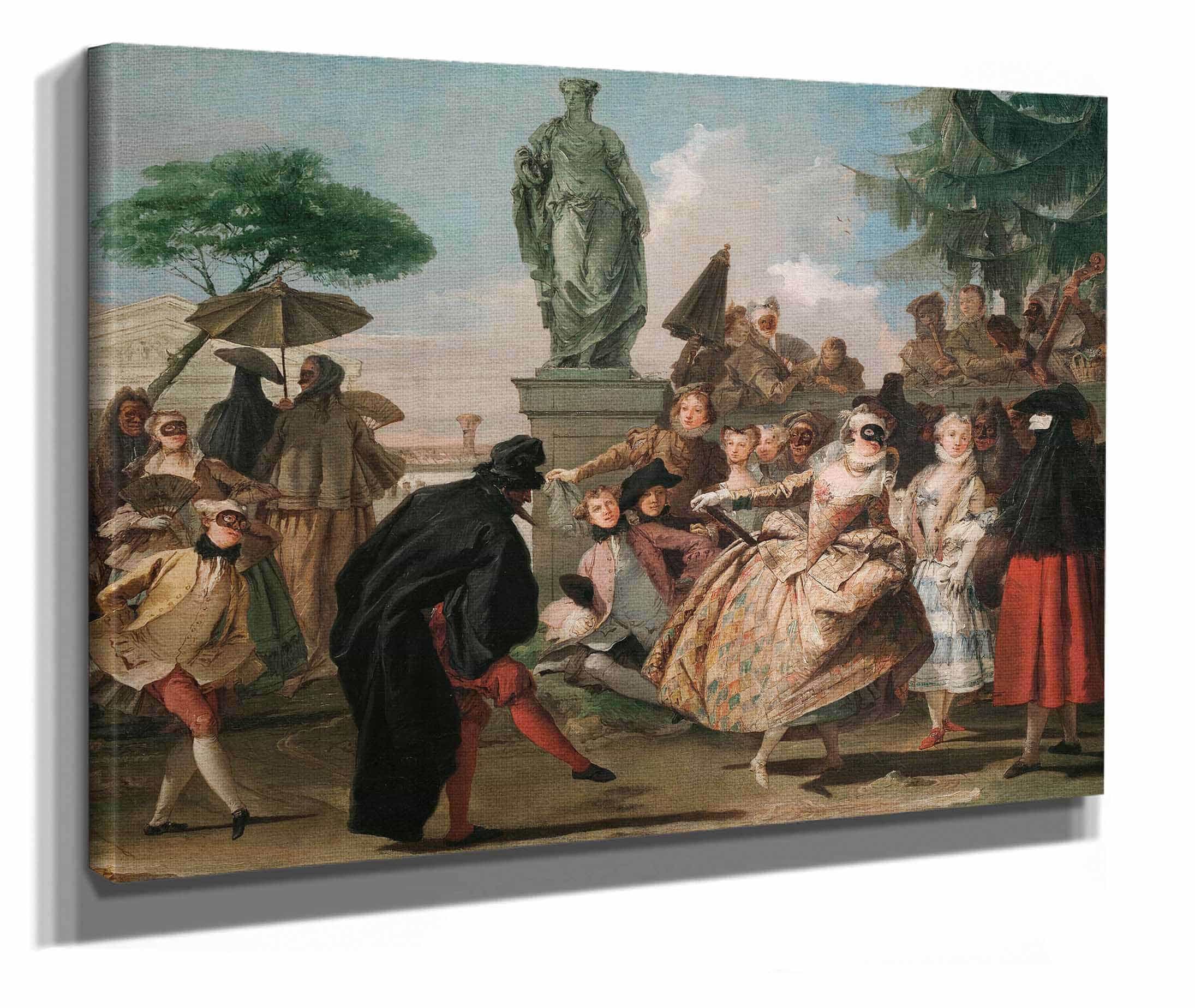 The Minuet by Giovanni Domenico Tiepolo - Image 2