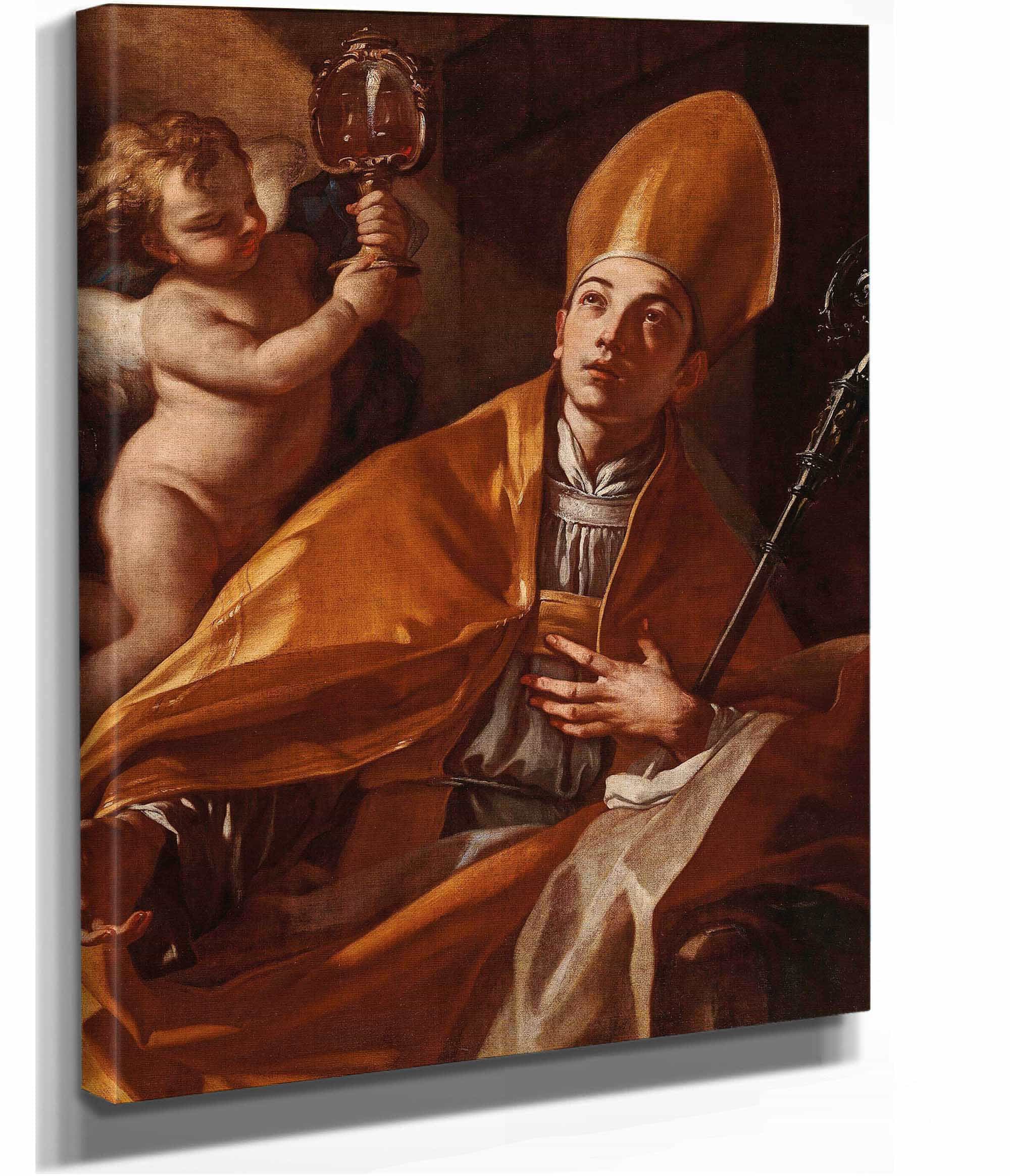 The Miracle Of San Gennaro by Francesco Solimena - Image 2