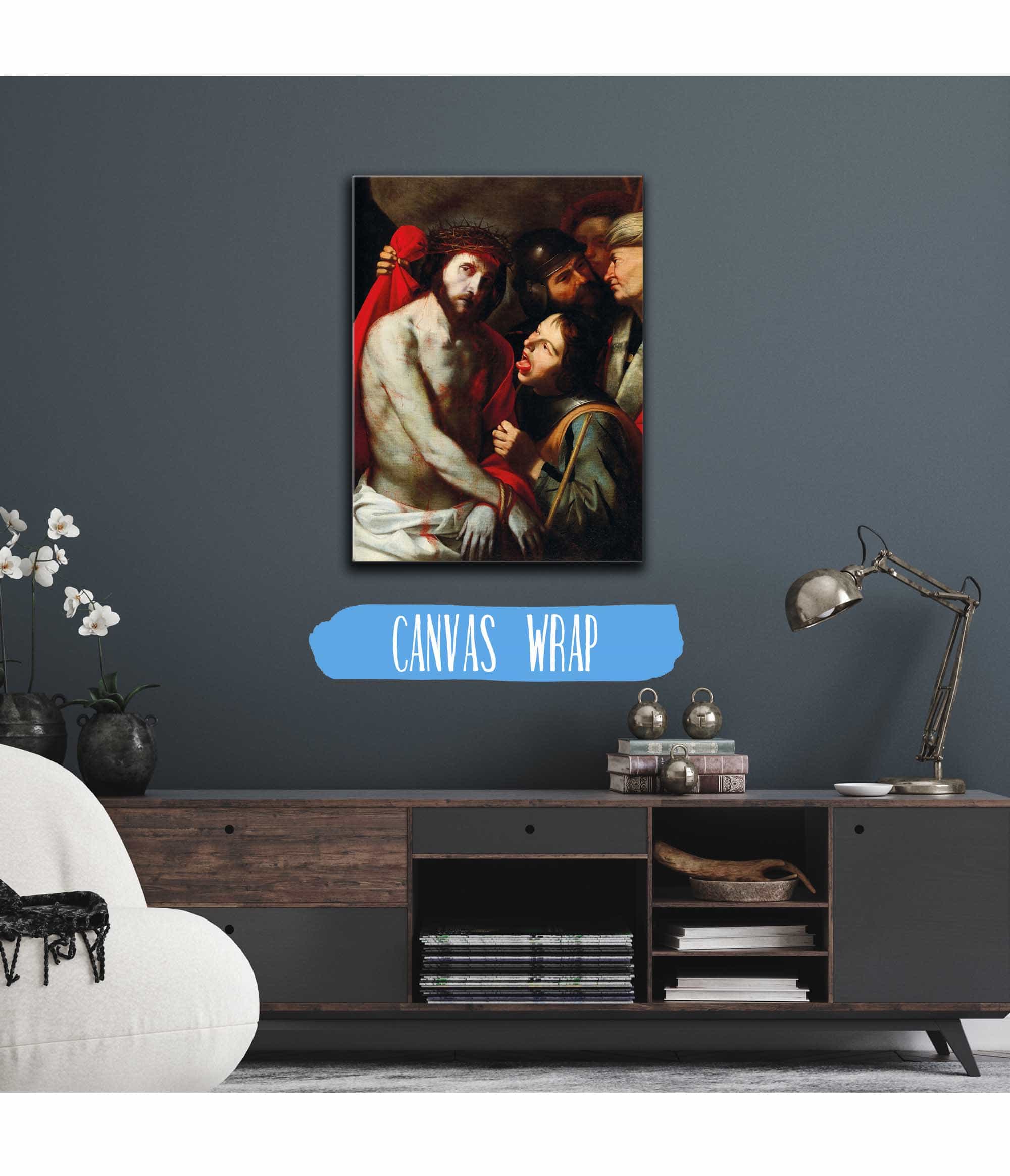 The Mocking Of Christ by Jusepe De Ribera - Image 3