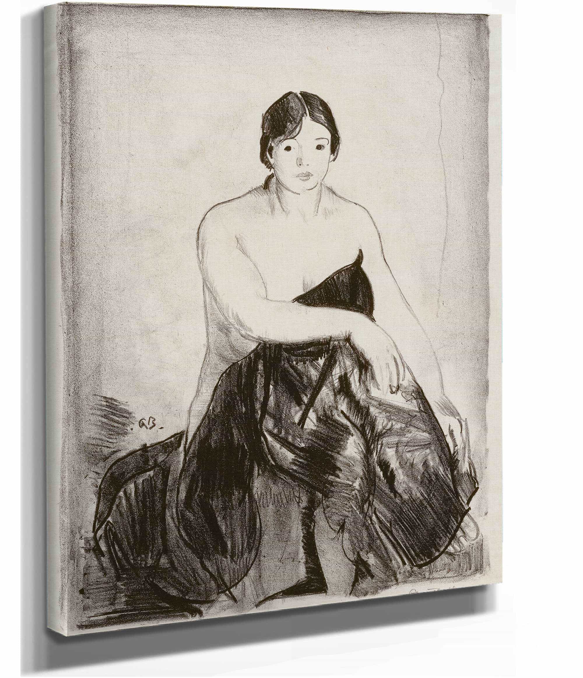 The Model by George Wesley Bellows - Image 2