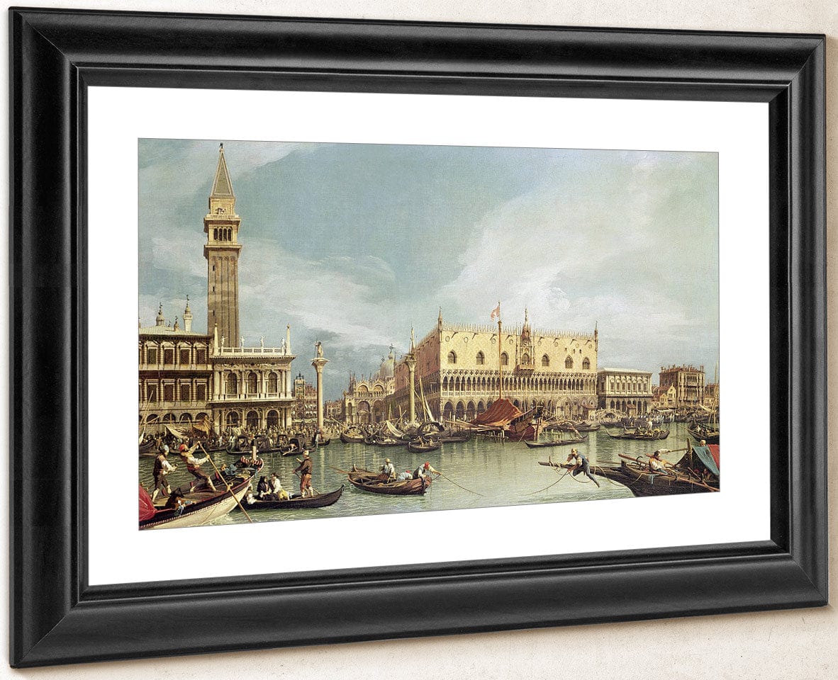 The Molo Venice By Canaletto - Image 4