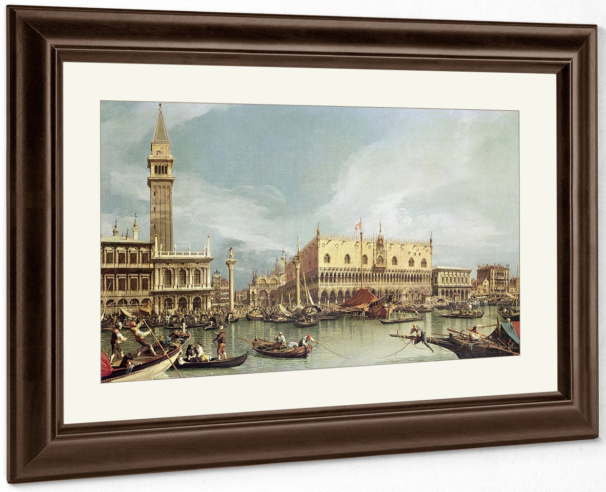 The Molo Venice By Canaletto - Image 5