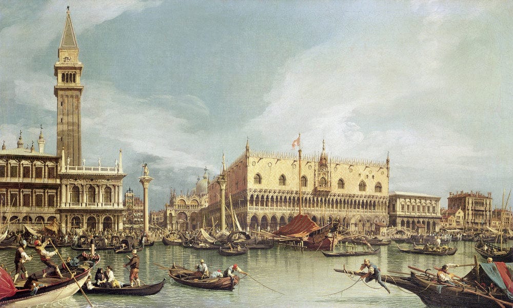 The Molo Venice By Canaletto - Image 7