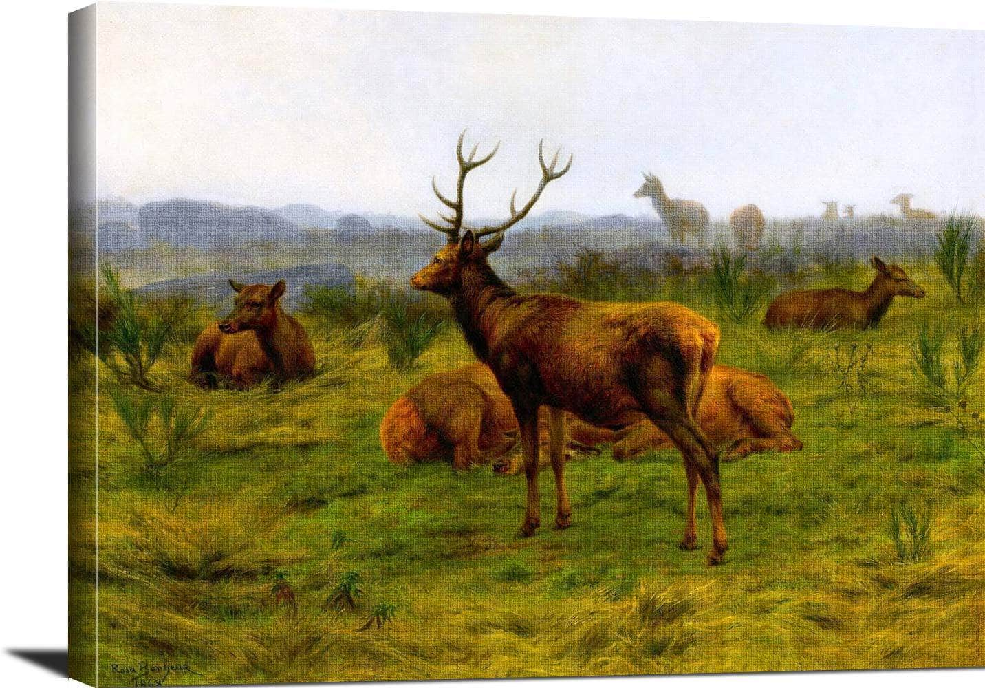 The Monarch Of The Herd Painting Rosa Bonheur Canvas Art - Image 3