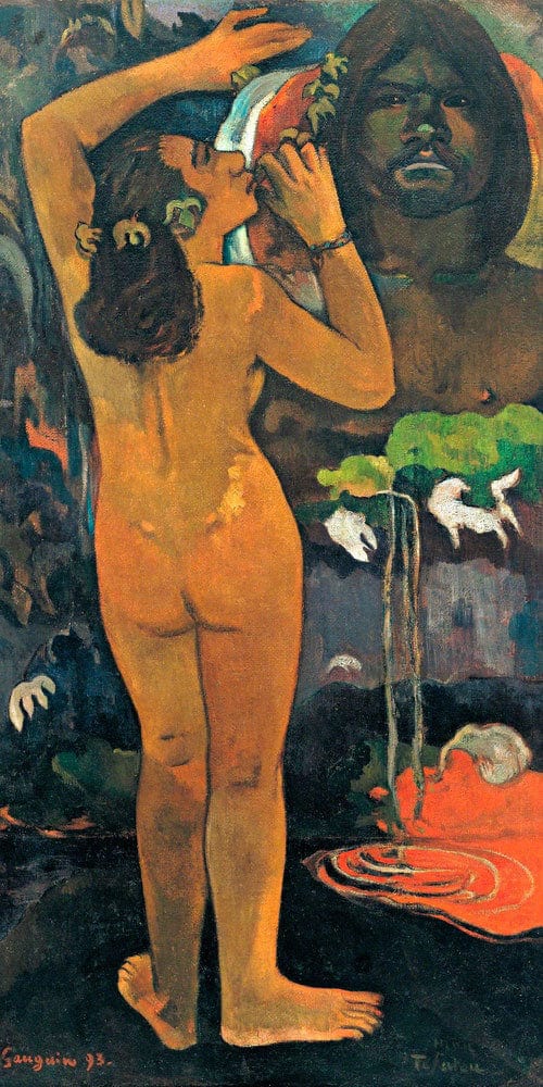 The Moon And The Earth By Paul Gauguin - Image 2