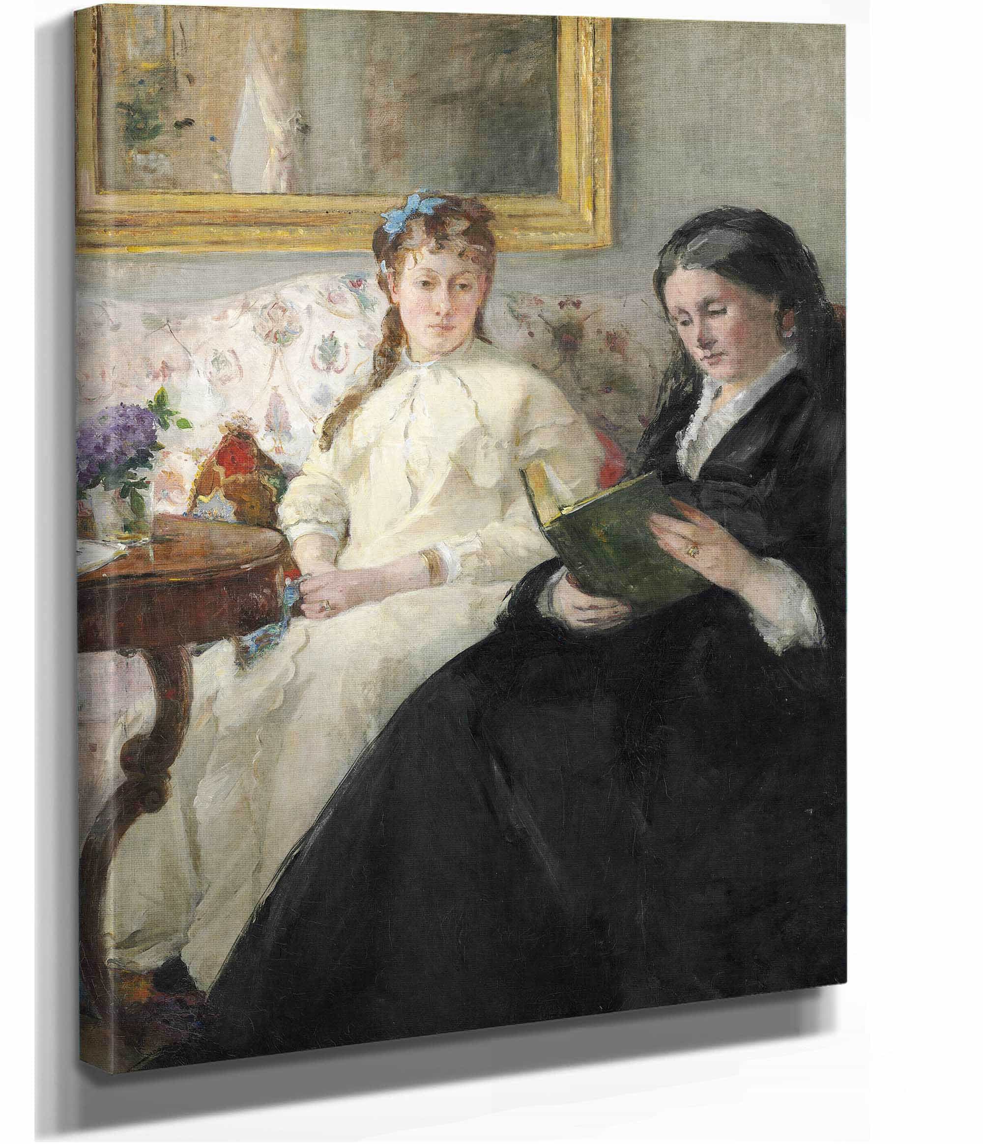 The Mother And Sister Of The Artist by Berthe Morisot - Image 2