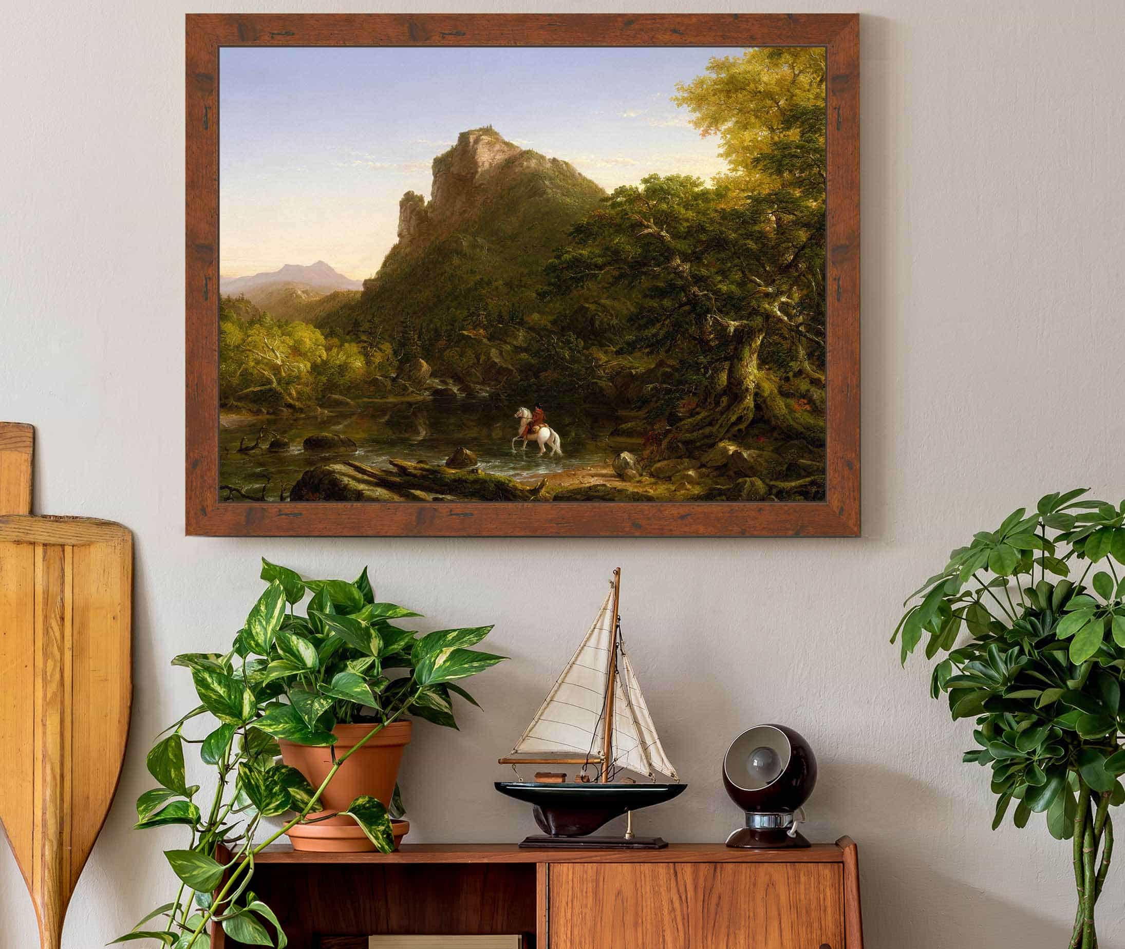 The Mountain Ford by Thomas Cole - Image 3