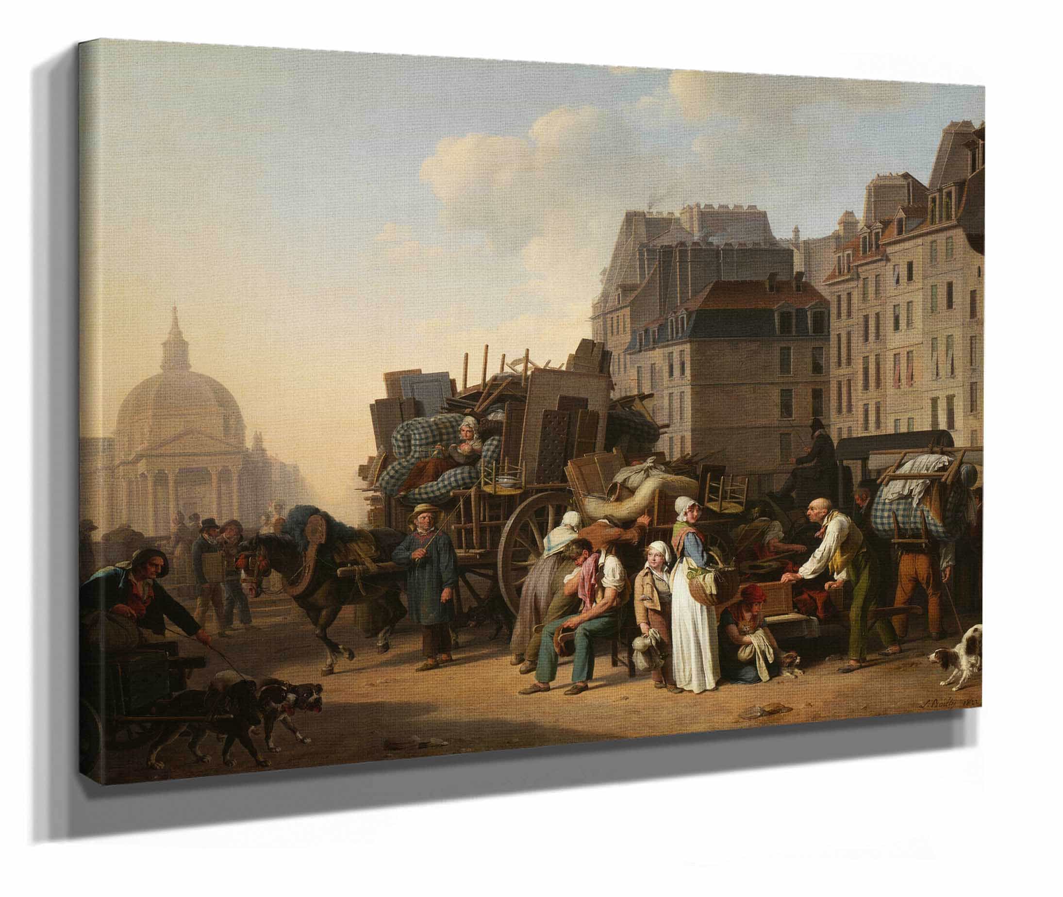 The Movings by Louis Leopold Boilly - Image 2