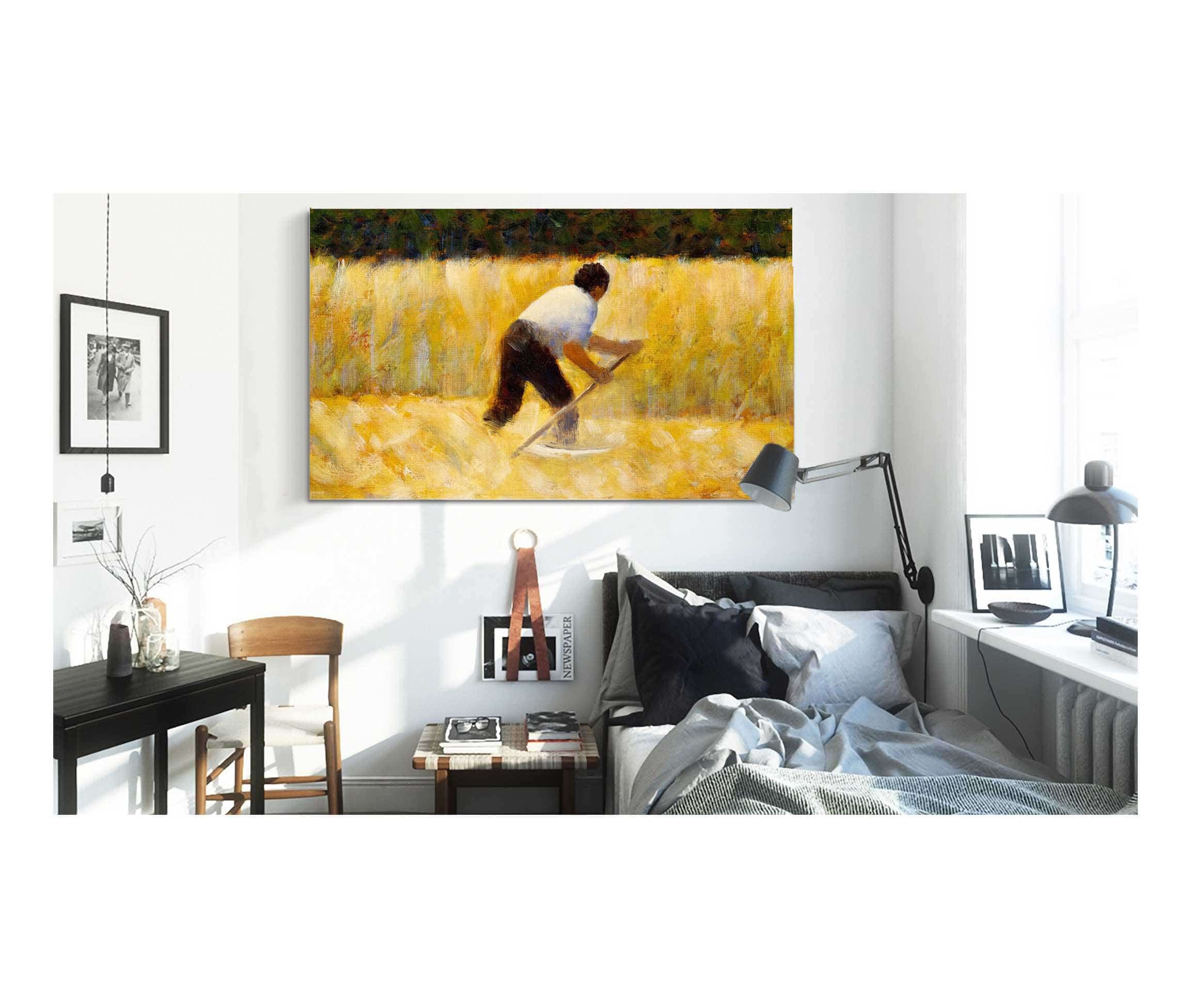 The Mower   by Georges Seurat - Image 3