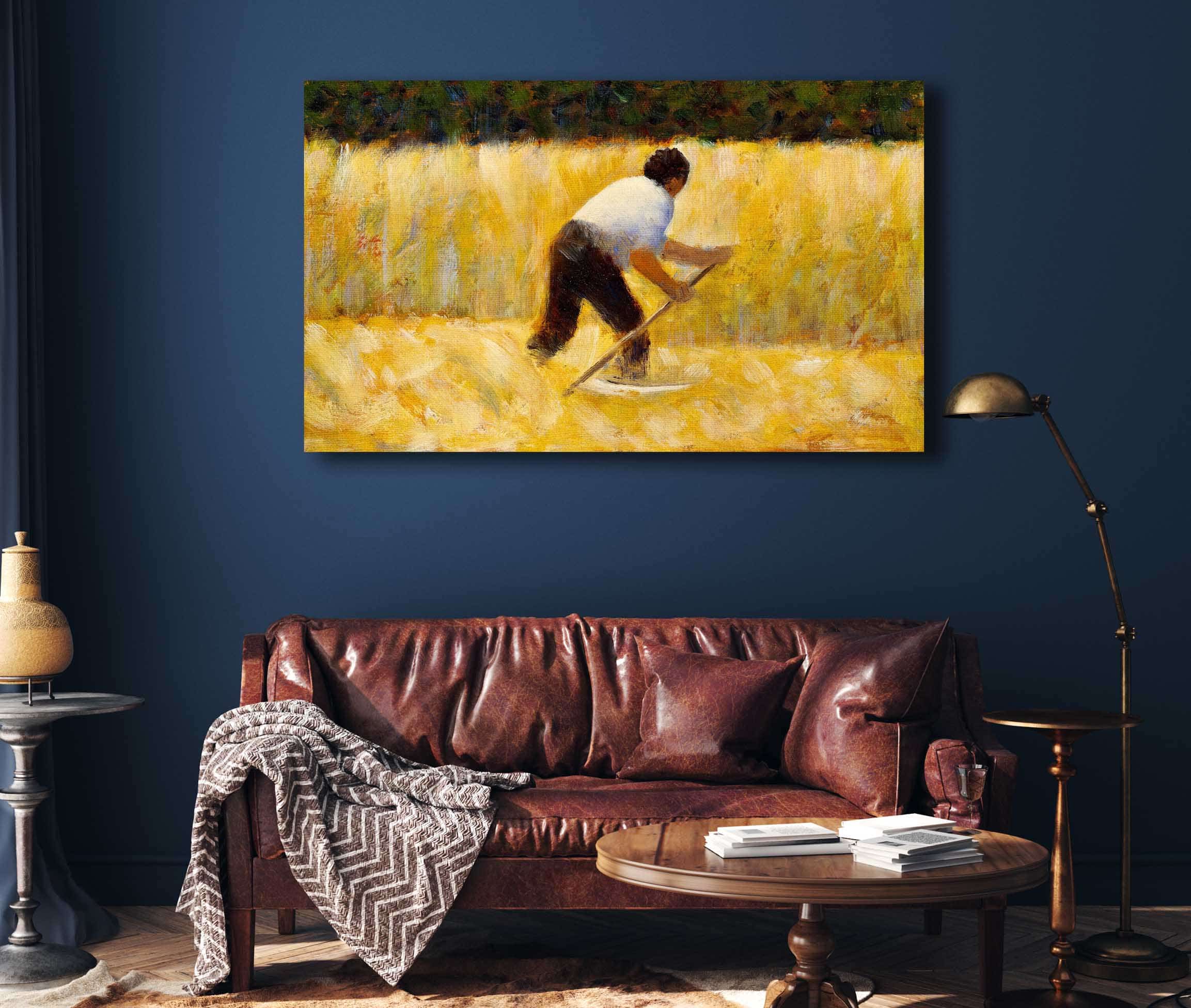 The Mower   by Georges Seurat - Image 4
