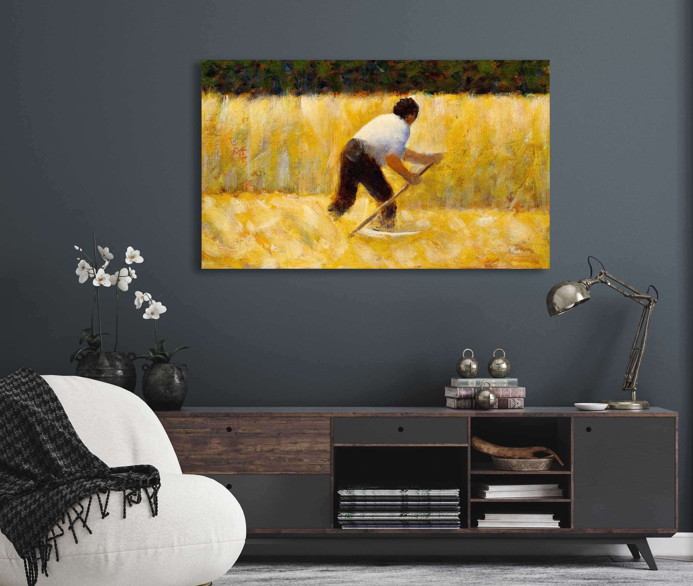 The Mower   by Georges Seurat - Image 5