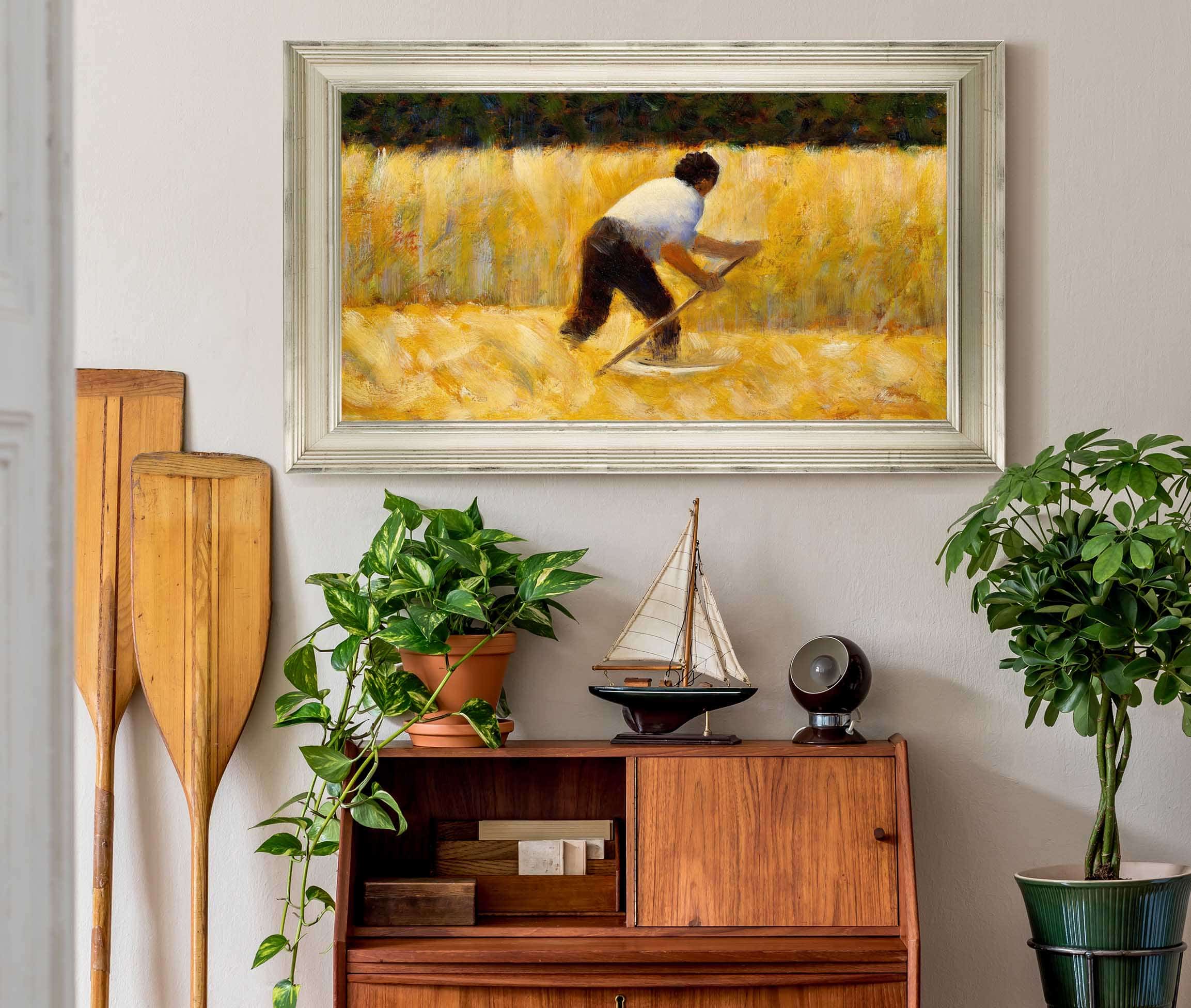 The Mower   by Georges Seurat - Image 6