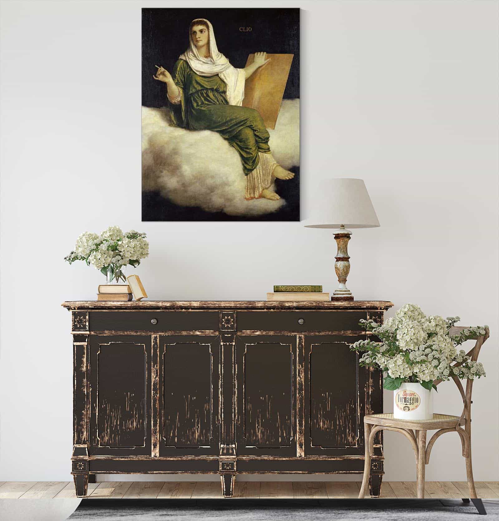 The Muse Clio by Arnold Bocklin - Image 4