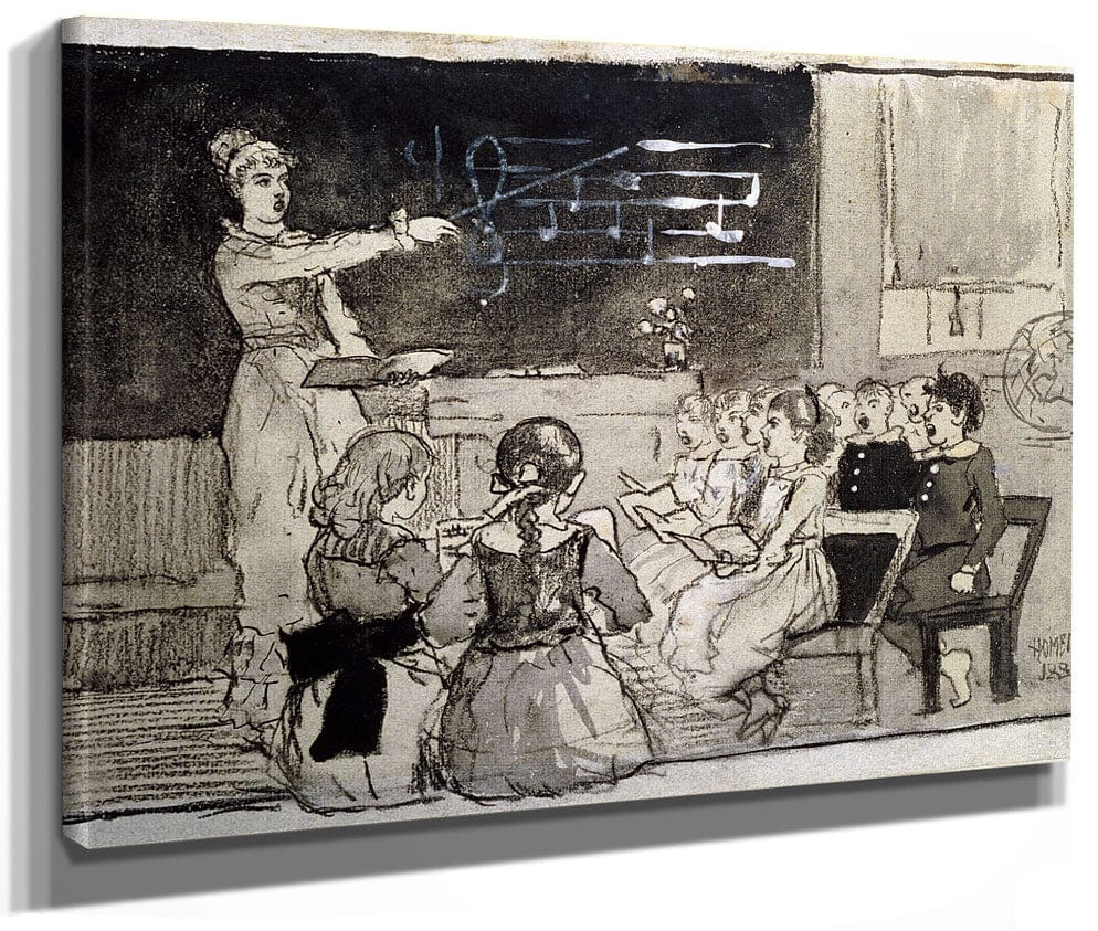 The Music Lesson By Winslow Homer